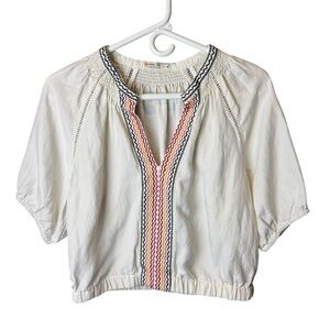 Marine Layer Bea Peasant Blouse 15911 M